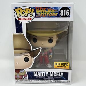 Funko Movies POP! Vinyl Back to the Future Marty McFly Hot Topic Exclusive 816